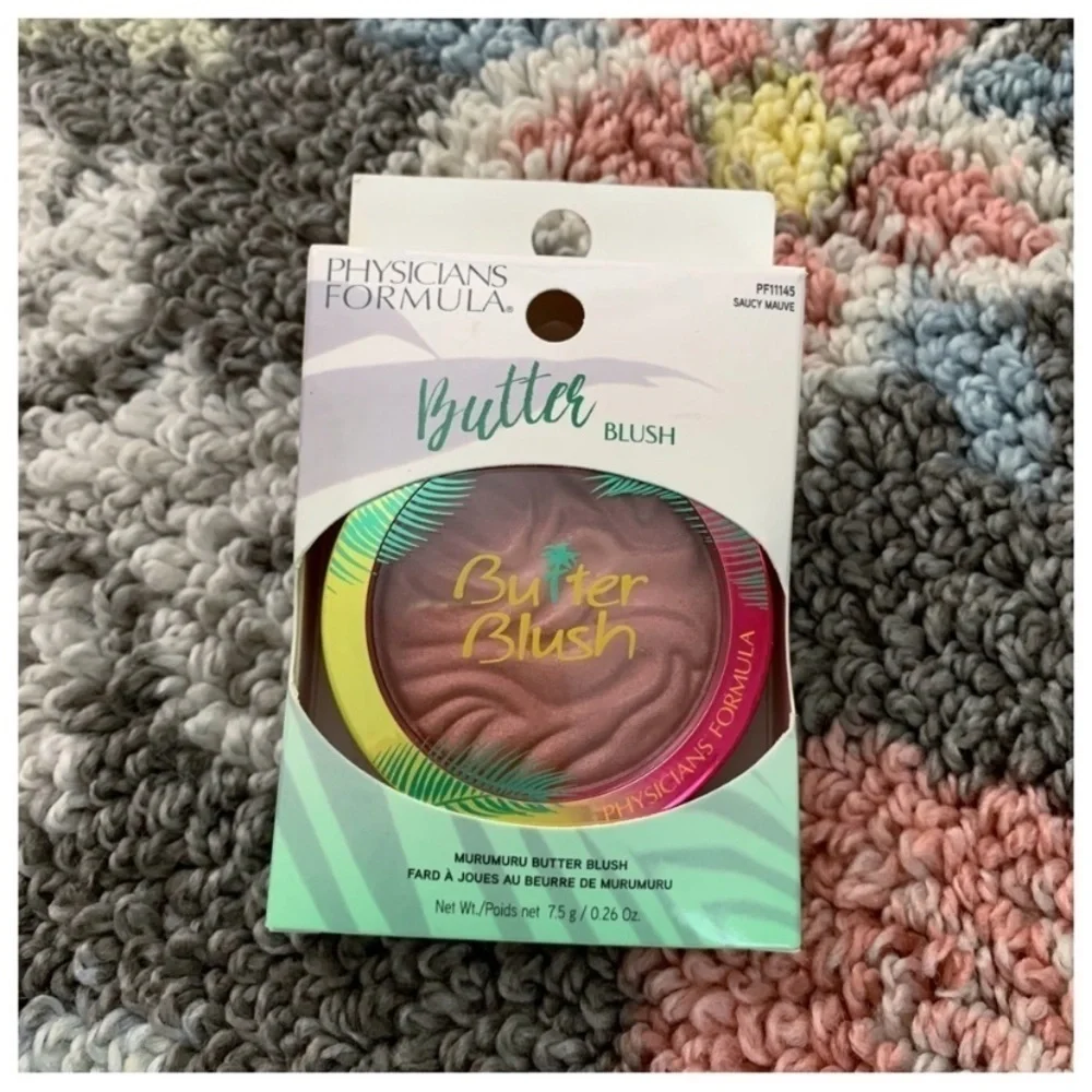 Physicians Formula Spicy Mauve Murumuru Infused Butter Blush Cupuacu Tucuma New